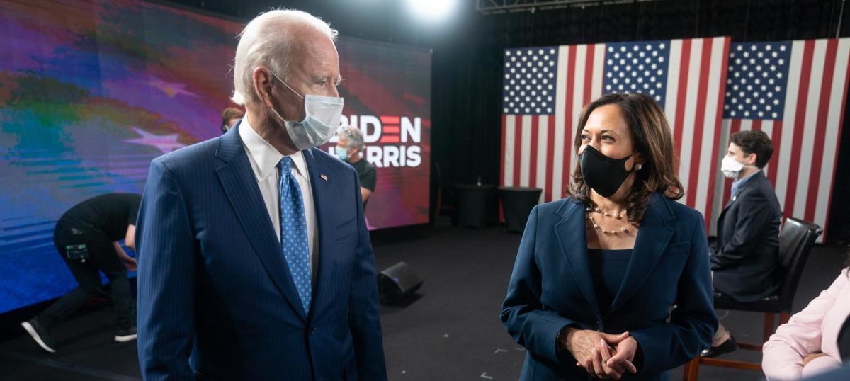 Joe Biden y Kamala Harris.