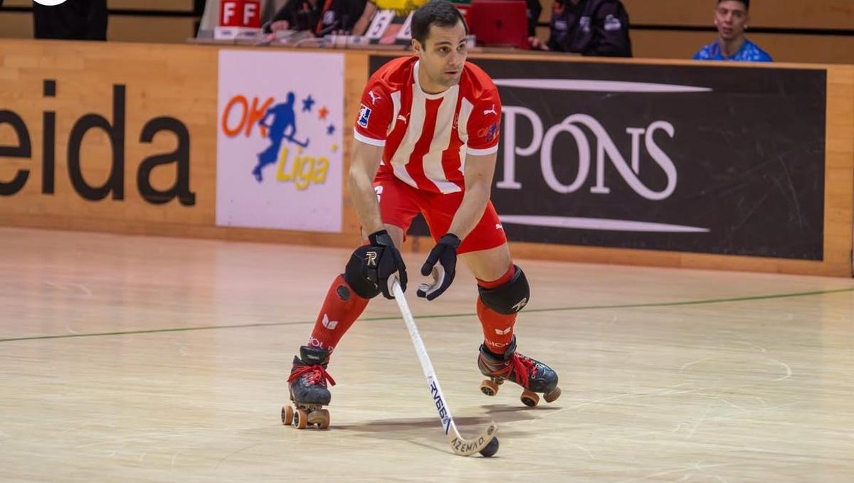 Vives, en acció amb el Vic la temporada passada