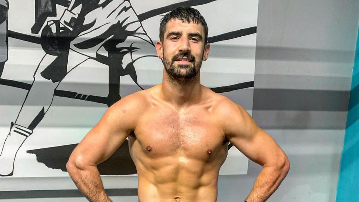 Sergio ‘El Káiser’ Fernández, en una sesión de entreno. | SFL