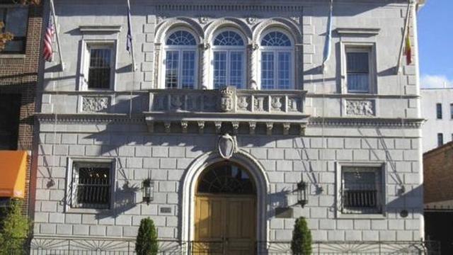 Fachada de la Casa de Galicia en Nueva York. | C.G.N.Y.