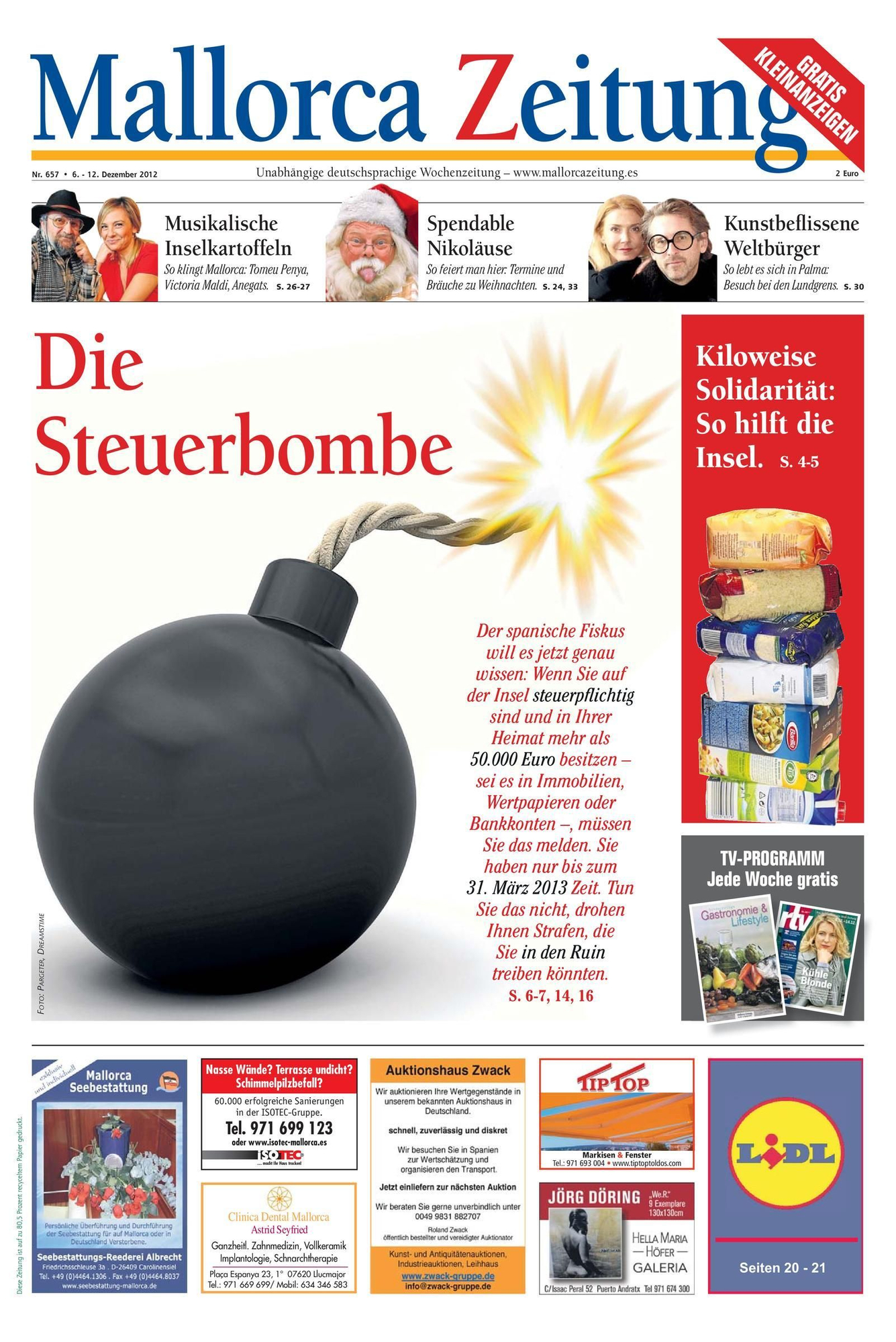 25 Jahre Mallorca Zeitung - Eine Auswahl aus unseren Titelseiten