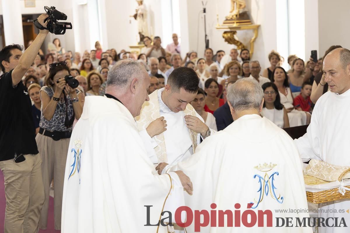 Así se ha vivido la ordenación sacerdotal de Miguel Tovar Fernández en la pedanía molinense de Torrealta