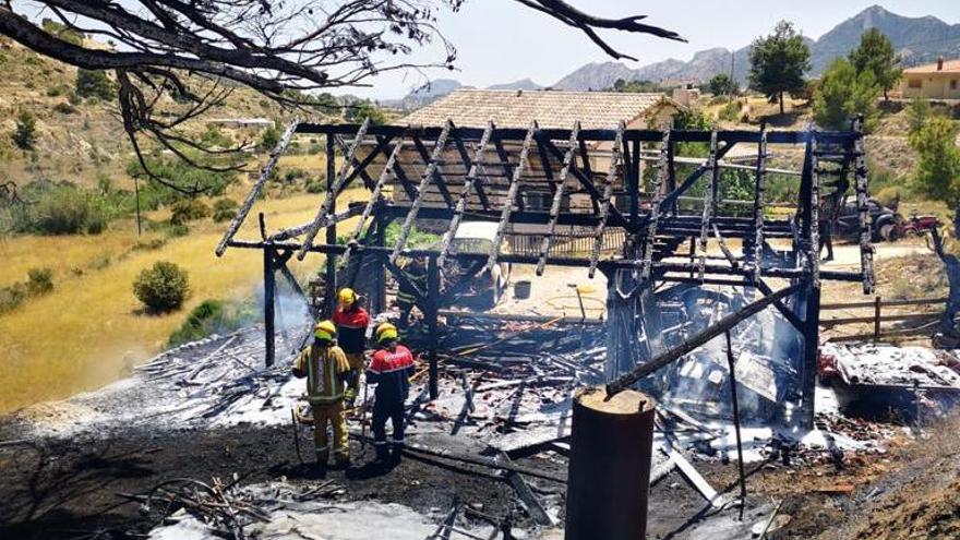 Incendio en Bugaia en 2019