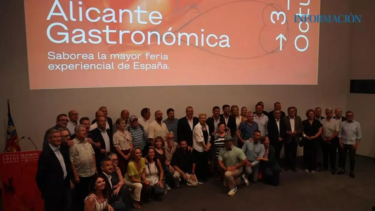 Alicante Gastronómica logra un 98 % de ocupación a un mes de su inauguración