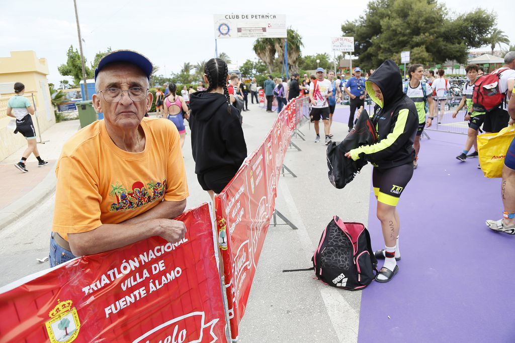 Salida del triatlón de Fuente Álamo