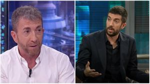 El presentador de El Hormiguero, Pablo Motos, y el de La Revuelta, David Broncano.