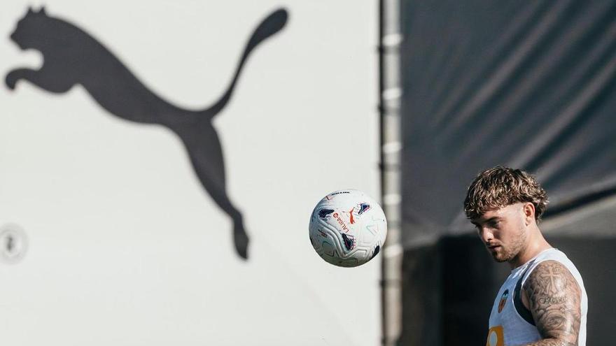 Novedades en el entrenamiento del Valencia CF a solo dos días de recibir al Barcelona
