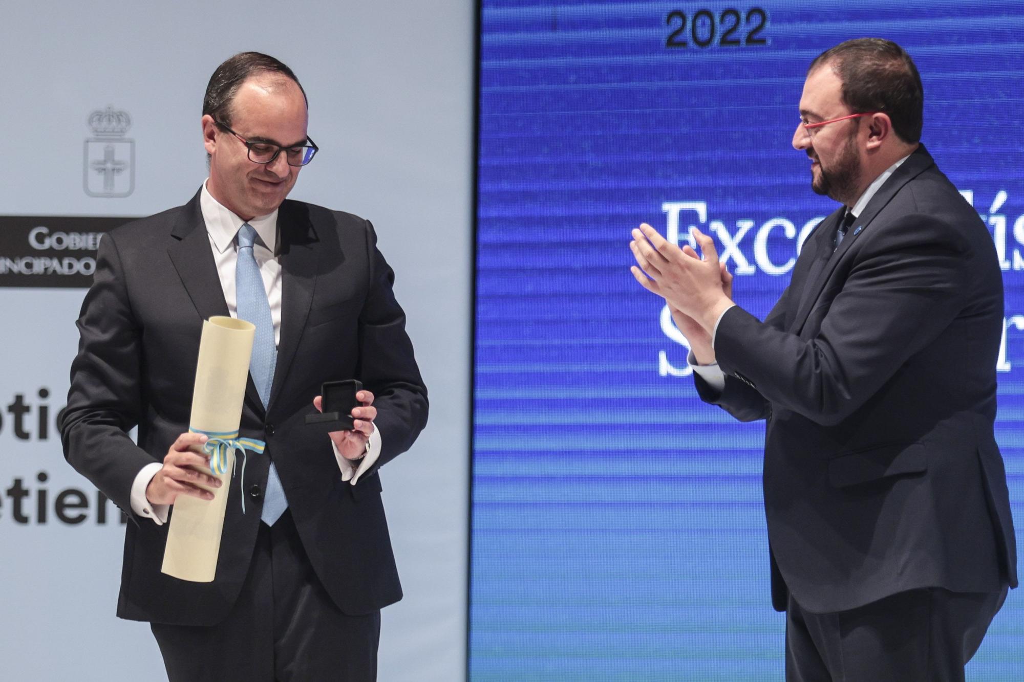 En imágenes: así fue el acto de entrega de las Medallas de Asturias