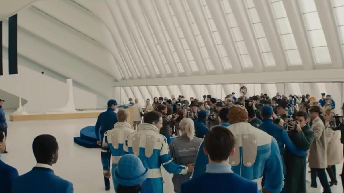Primeras imágenes del interior del Calatrava en la película "Los cuatro fantásticos"