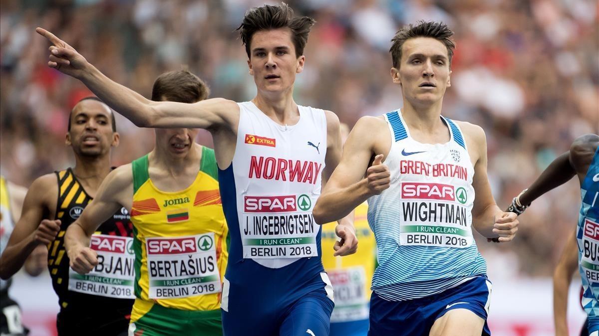 jcarmengol44585392 norway s jakob ingebrigtsen c  and great britain s jake wigh180809142625