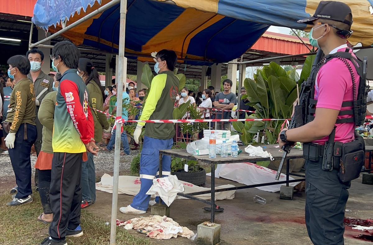 Masacre en una guardería de Tailandia: 32 muertos, 24 de ellos niños