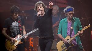 Els Rolling Stones a Glastonbury.