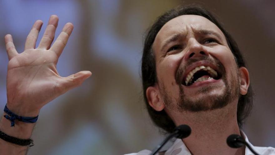 Pablo Iglesias, en Málaga