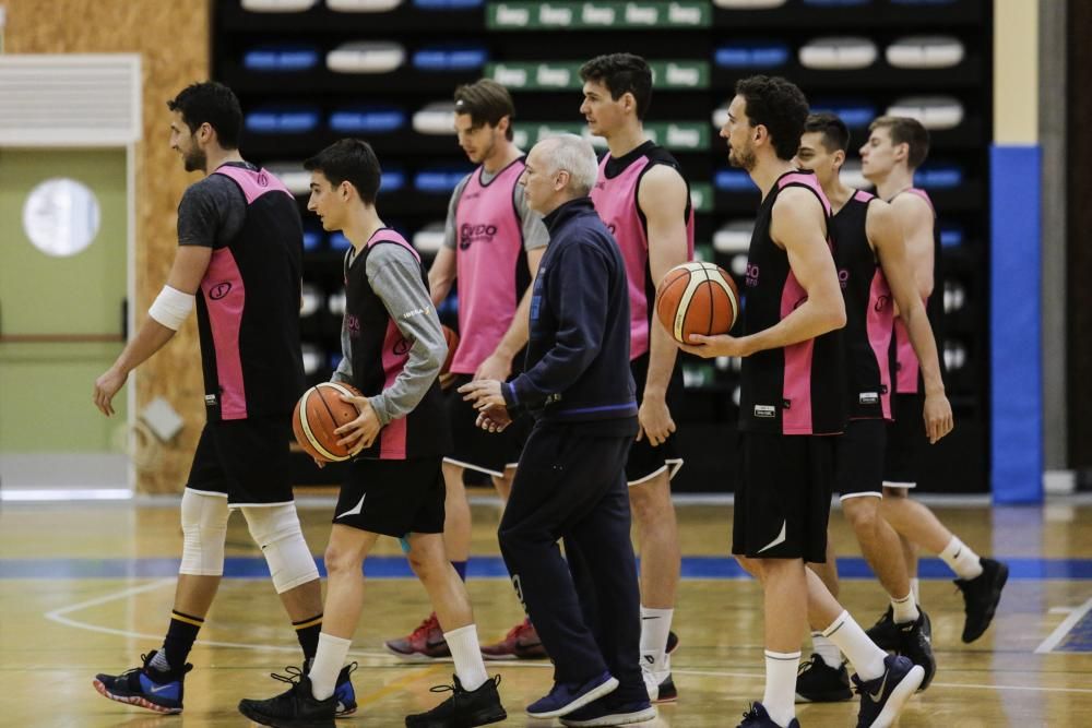 Último entrenamiento del Unión Financiera antes de enfrentarse al Palencia