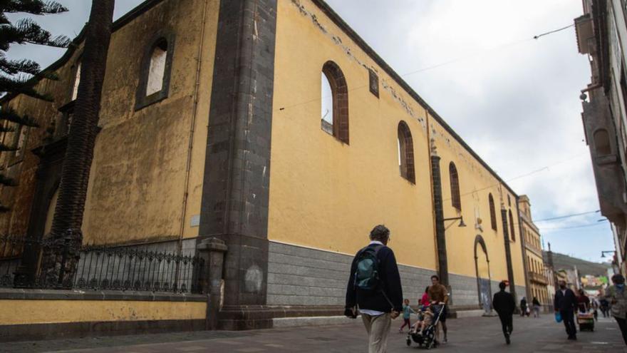 La antigua iglesia de San Agustín.