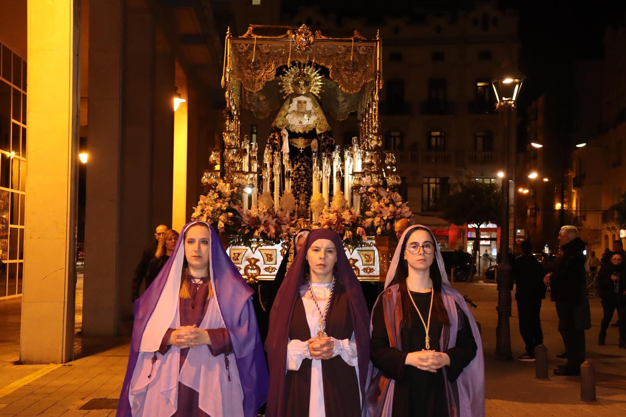 Procesión y Encuentro del Martes Santo en el Grao