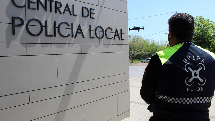 El dron servirá para complementar determinados servicios de vigilancia.