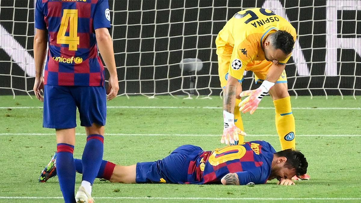Messi dio el susto a los culés y Suárez sentenció el partido