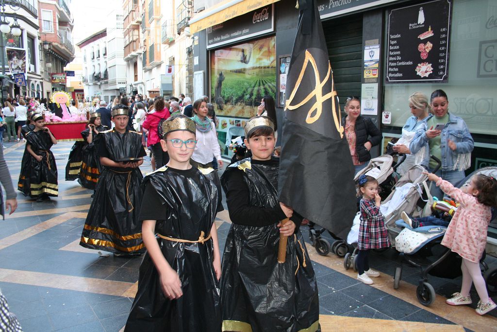 Procesión de papel en Lorca