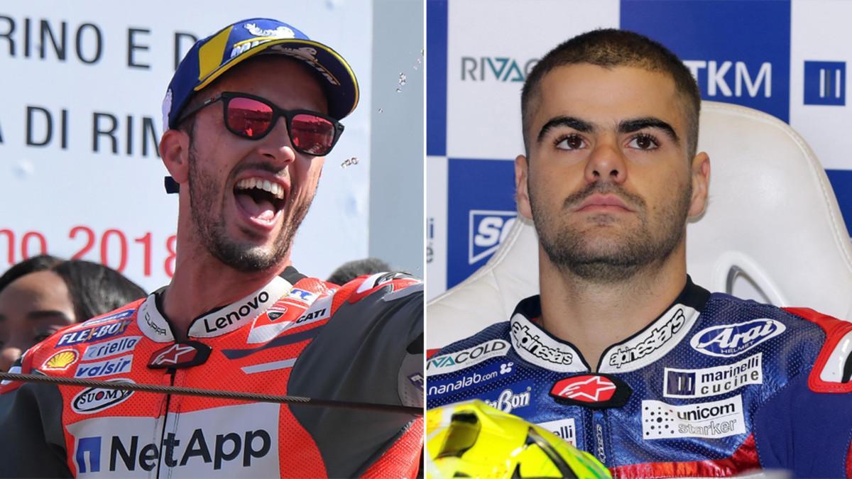 Cara y cruz en el GP de San Marino: Dovizioso y Fenati