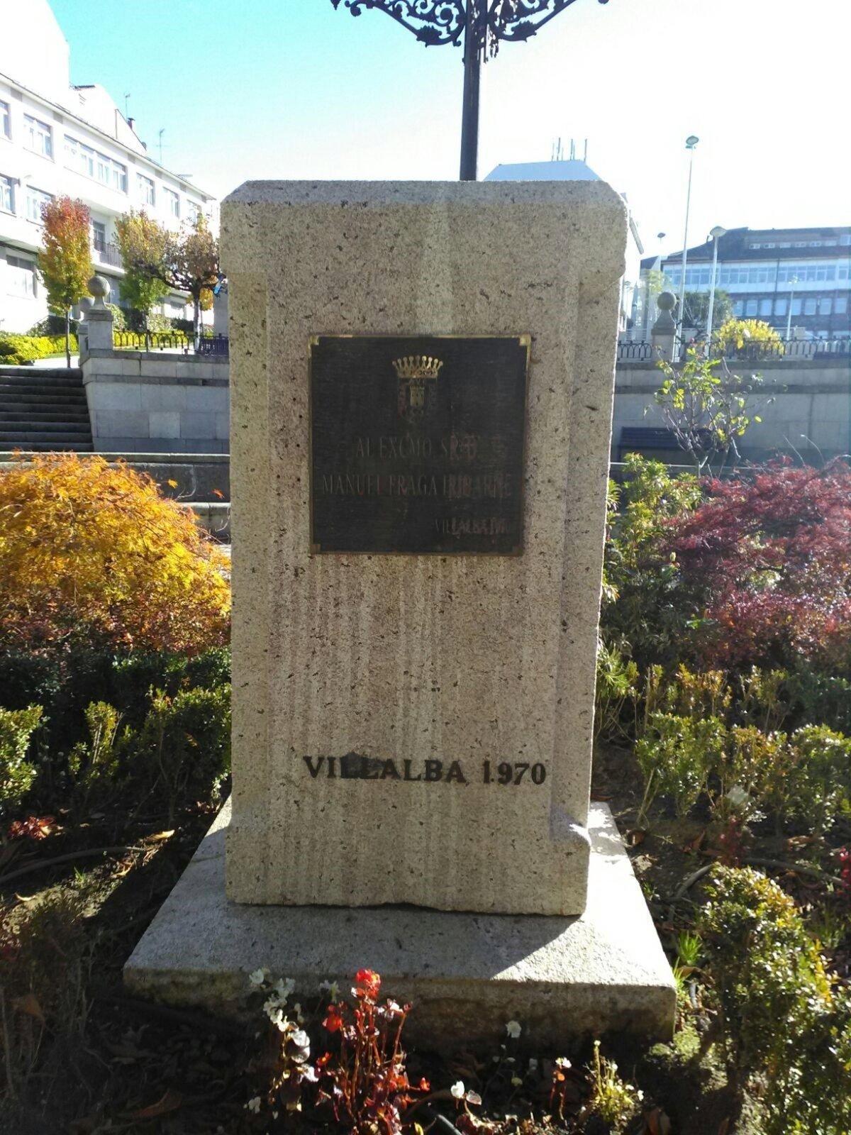 Robo del busto en 2007, cuando tuvo que ser respuesto