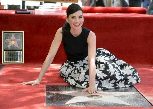 Julianna Margulies ya tiene su estrella en el Paseo de la Fama de Hollywood