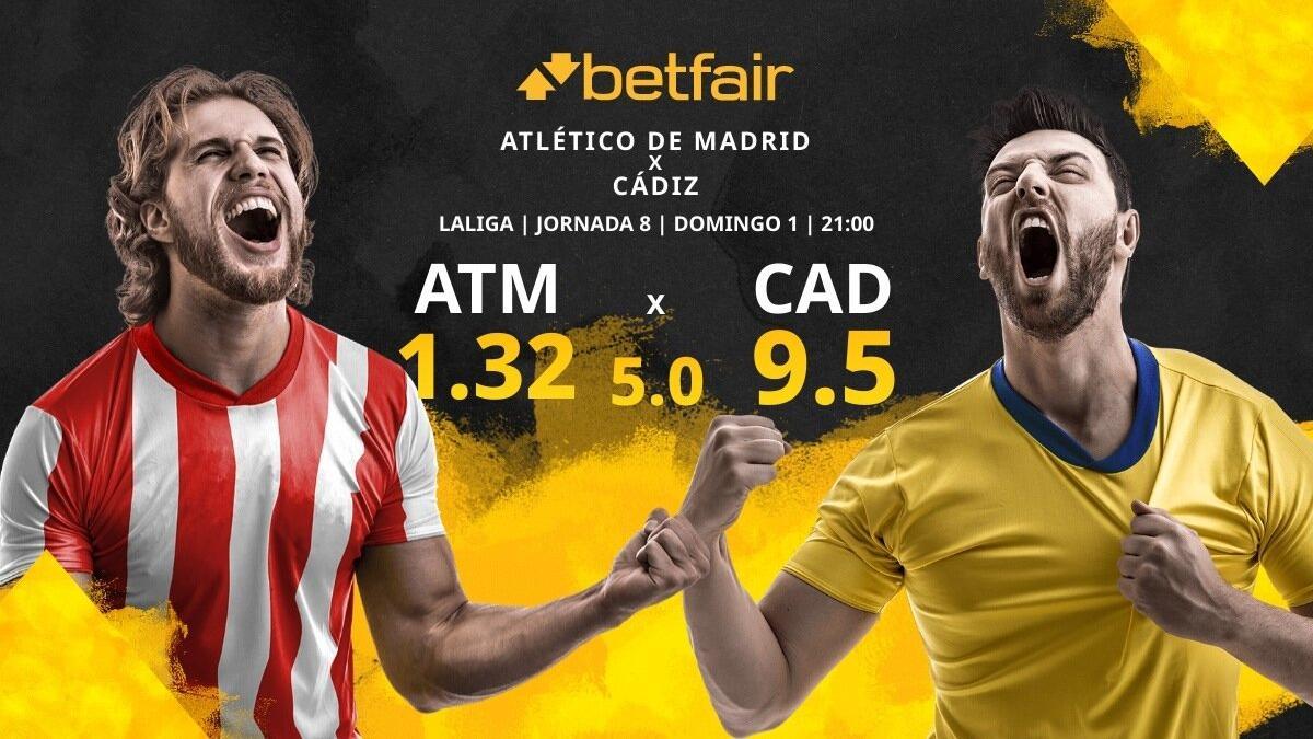 Club Atlético de Madrid vs. Cádiz CF: horario, TV, estadísticas, clasificación y pronósticos