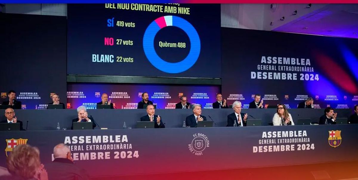 Asamblea de compromisarios del FCB