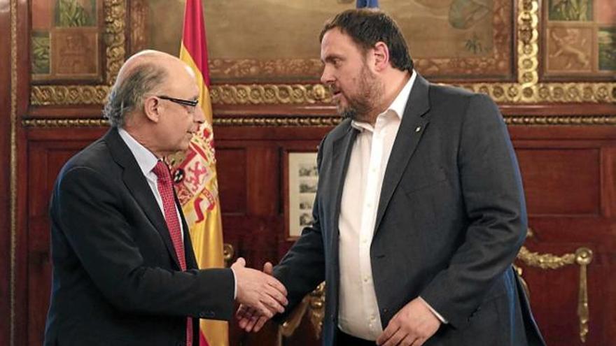 Montoro i Junqueras es van reunir ahir a la tarda a Madrid