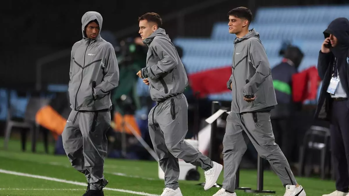 La alineación del FC Barcelona ante el Celta