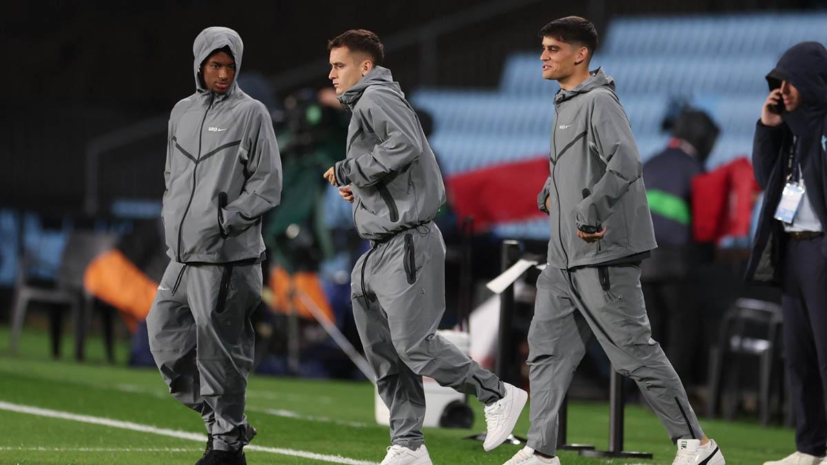 Balde, Marc Casadó y Gerard Martín llegan a Balaídos