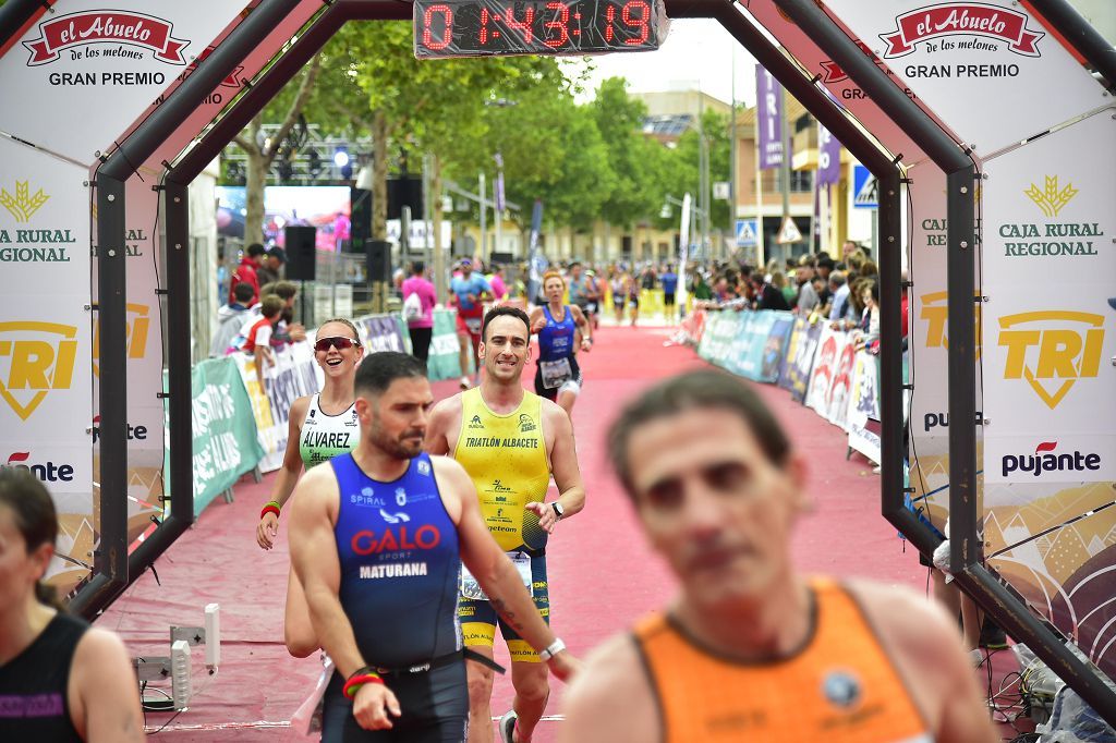 Llegada del triatlón de Fuente Álamo (I)