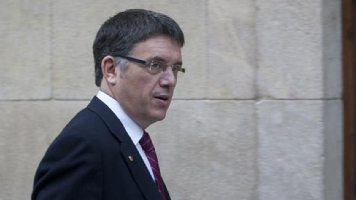 Lluís Recoder, el pasado diciembre, en el Palau de la Generalitat. DANNY CAMINAL