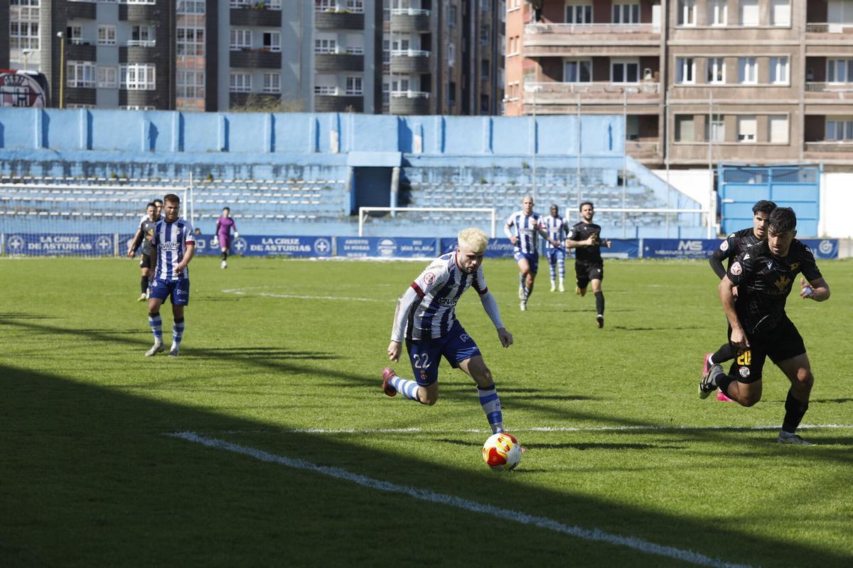 EN IMÁGENES: El partido entre el Real Avilés y el Zamora