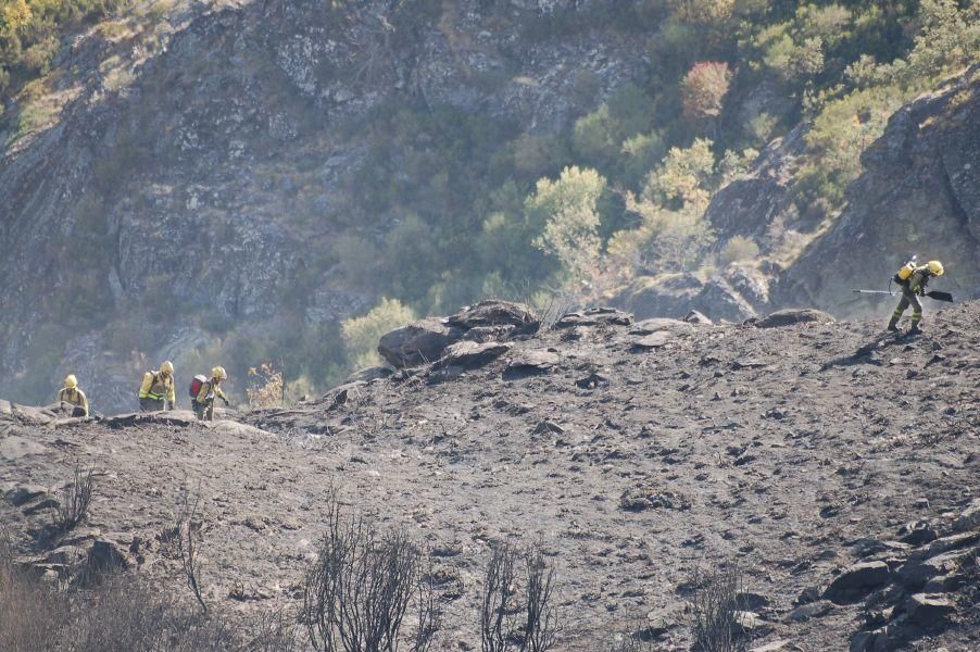 Incendio en Hedroso (Zamora)