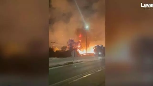 Declarado un incendio de vegetación en Villar del Arzobispo