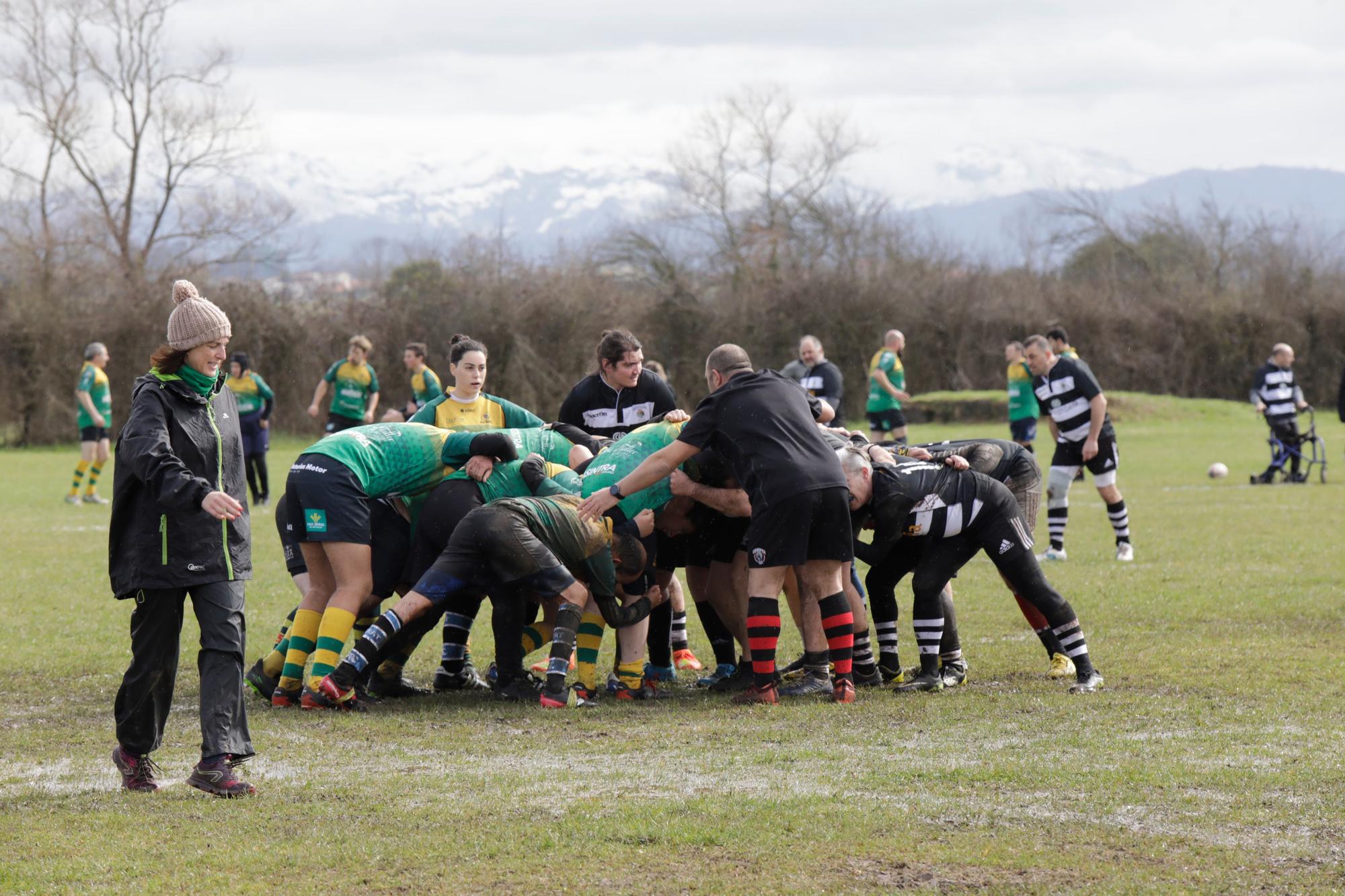 Gran jornada de rugby inclusivo en Llanera con la visita de El Salvador de Valladolid