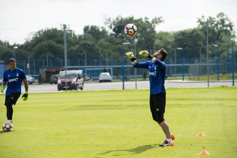 Entrenamiento del Real Oviedo