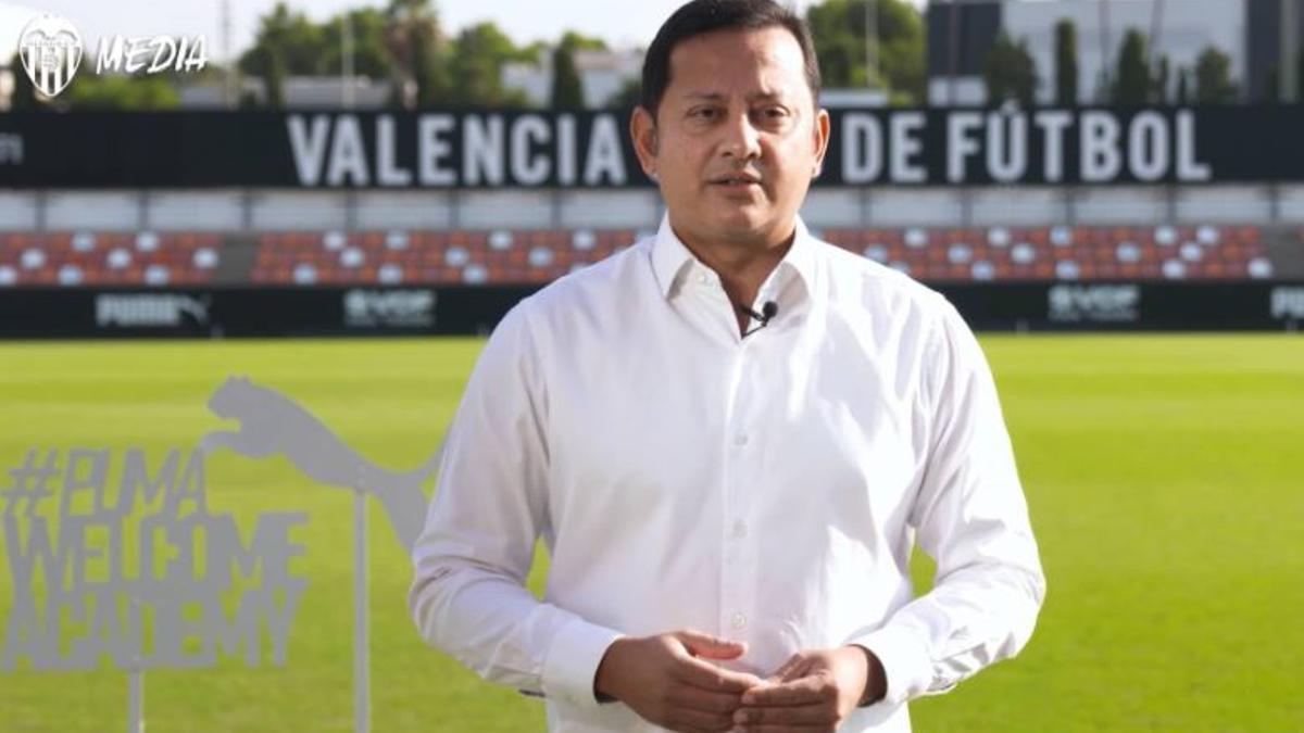 Anil Murthy, en un acto de Puma