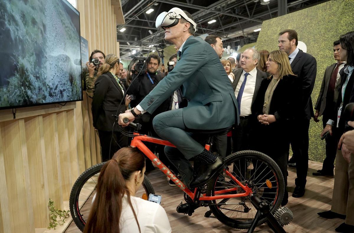 Pedro Sánchez en Fitur 2025