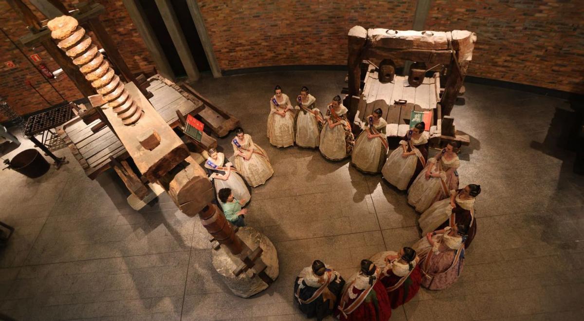En el Museo de la Sidra de Nava, candidata a Patrimonio de la Humanidad.  | FERNANDO BUSTAMANTE