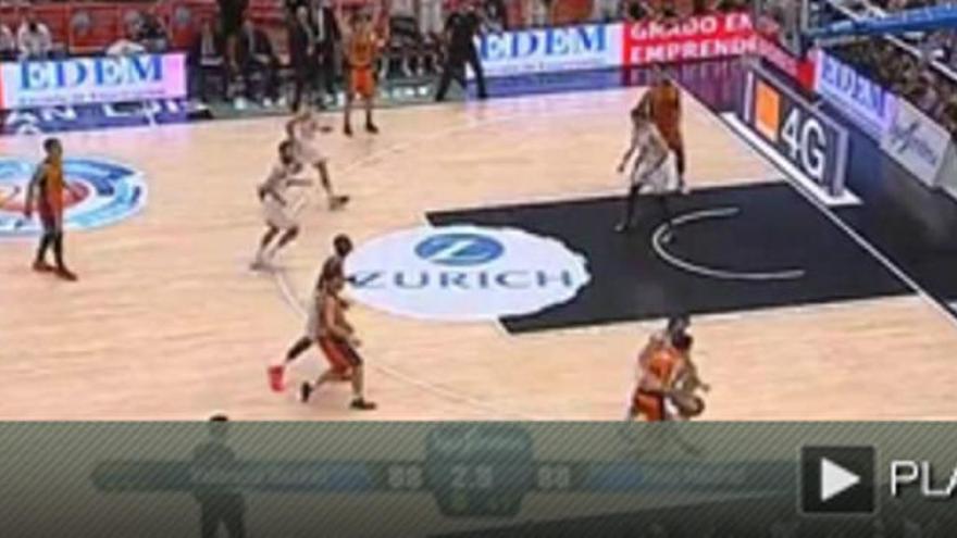 Cruel derrota del Valencia Basket con nueva polémica