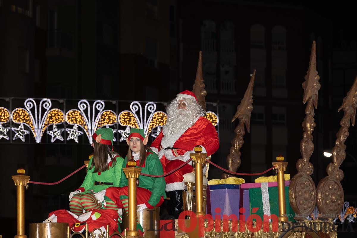 Cabalgata de Papa Noel en Caravaca