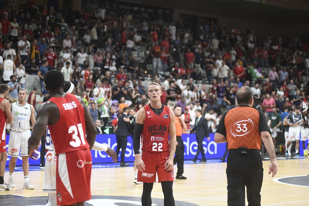 Todas las imágenes de la semifinal de la Supecopa entre el UCAM Murcia y el Unicaja