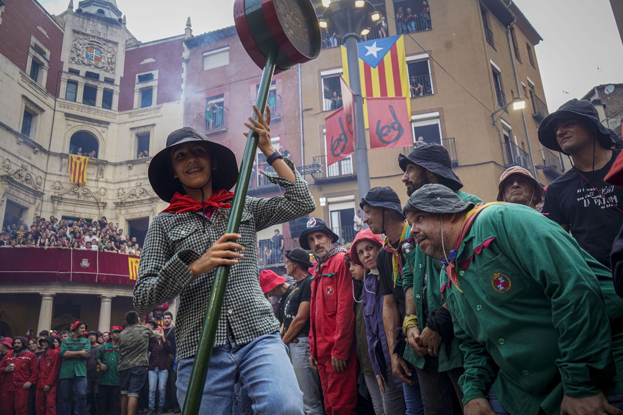 Així s'ha viscut el passacarrers de Patum de dissabte