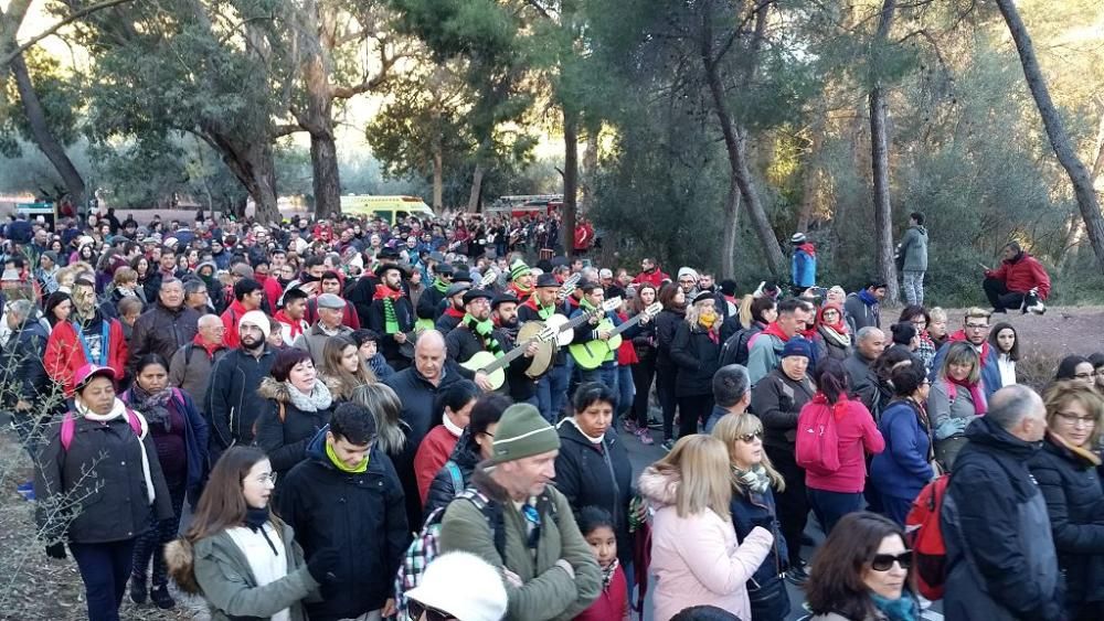 Llegada de la Santa de Totana al Rulo