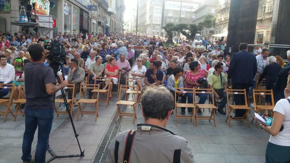 Vigo se moviliza por el AVE directo a Madrid