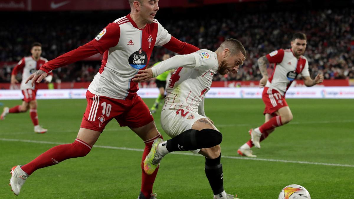 Las mejores imágenes del encuentro del Celta ante el Sevilla