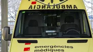 Un motorista de 79 anys ferit en xocar amb un cotxe a Oliana