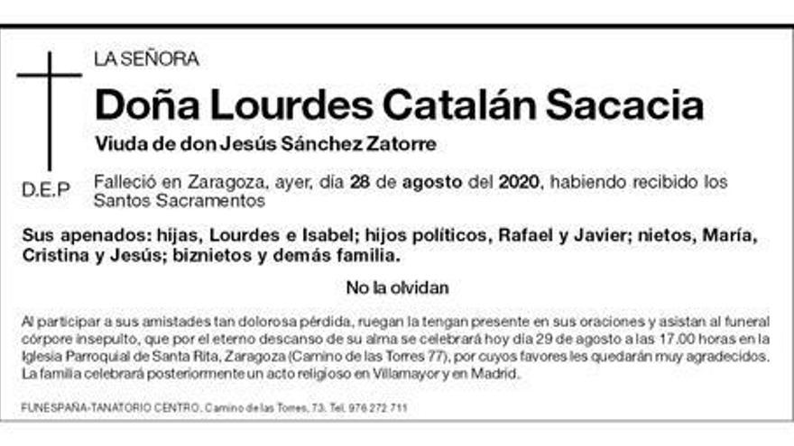 Lourdes Catalán Sacacia